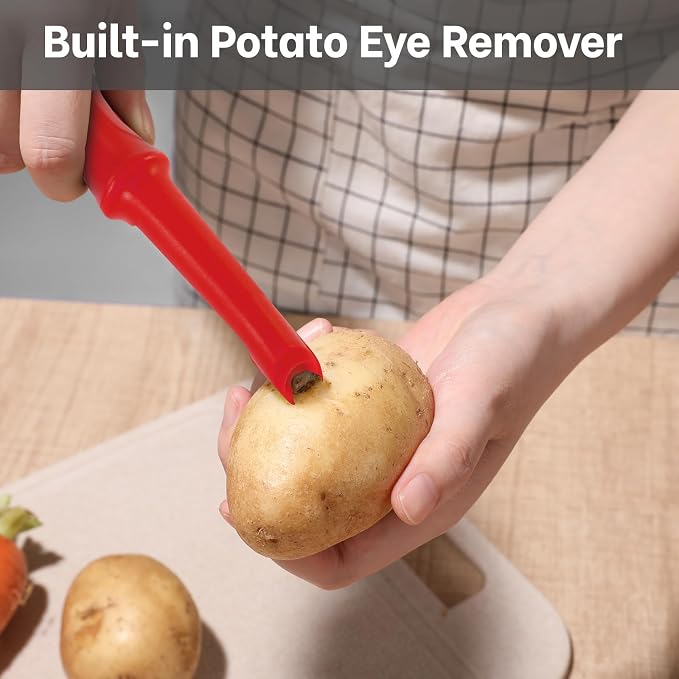 Beneno Swivel Vegetable Peeler, Razor-Sharp Smooth Peeling Potato Peelers - Image 6