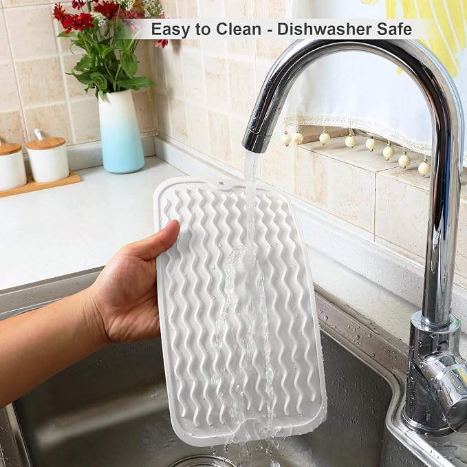 ZLR Silicone Sponge Holder & Sink Caddy Tray - Image 4