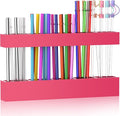 9.5” Large Acrylic Straw Holder by Rycid