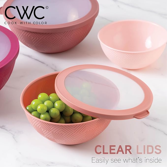 COOK WITH COLOR Mixing Bowls with Lids - Image 7