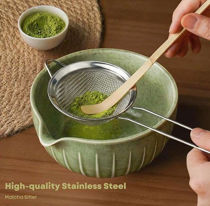 Matcha Whisk Set with Matcha Bowl - Image 2