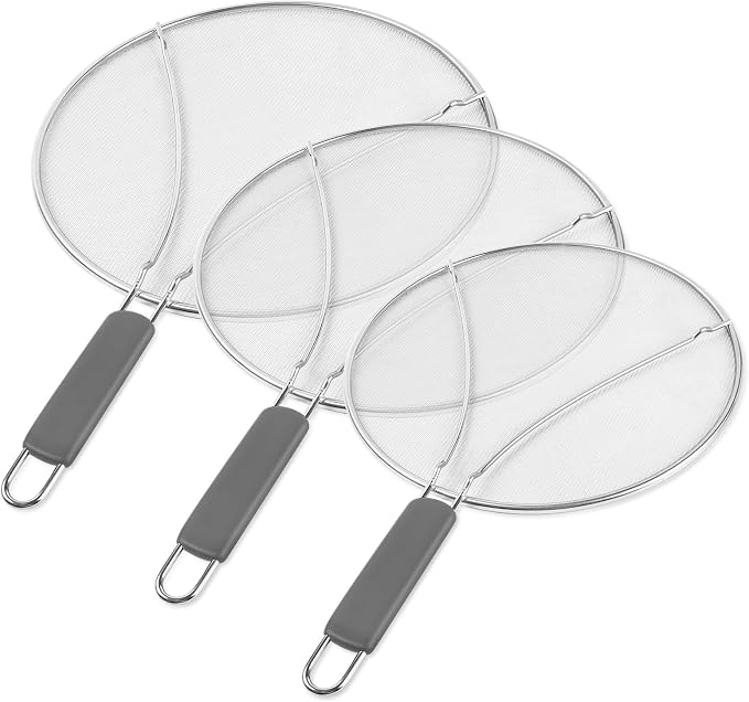 Splatter Screen for Frying Pan by KOMOKERU
