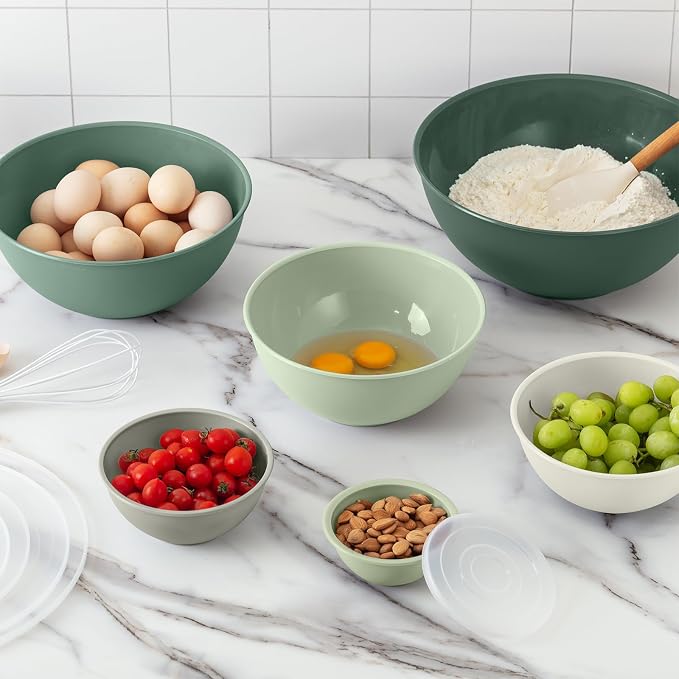 COOK WITH COLOR Mixing Bowls with Lids - Image 6