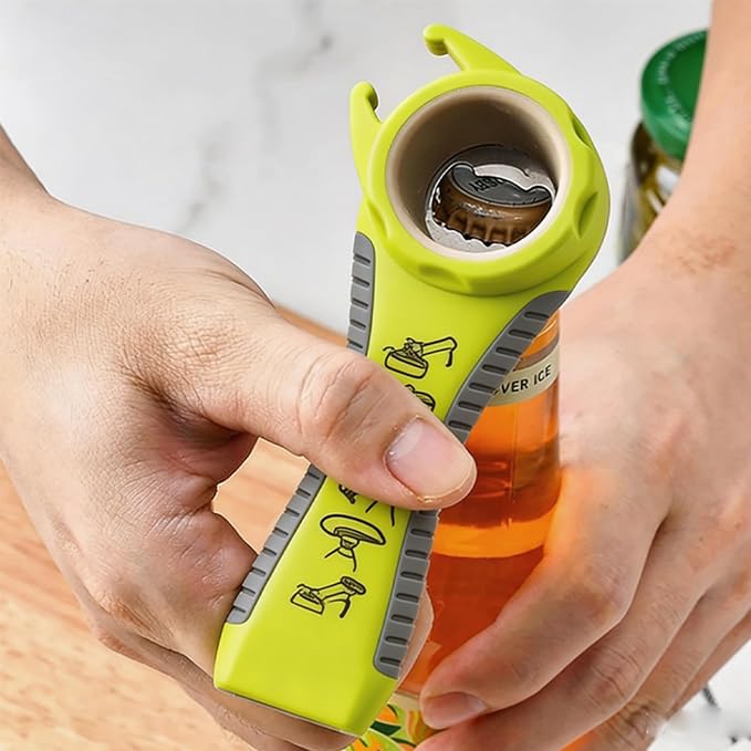 Jar Opener for Seniors with Arthritis, Jar Opener for Weak Hands, 5-in-1 Bottle - Image 5