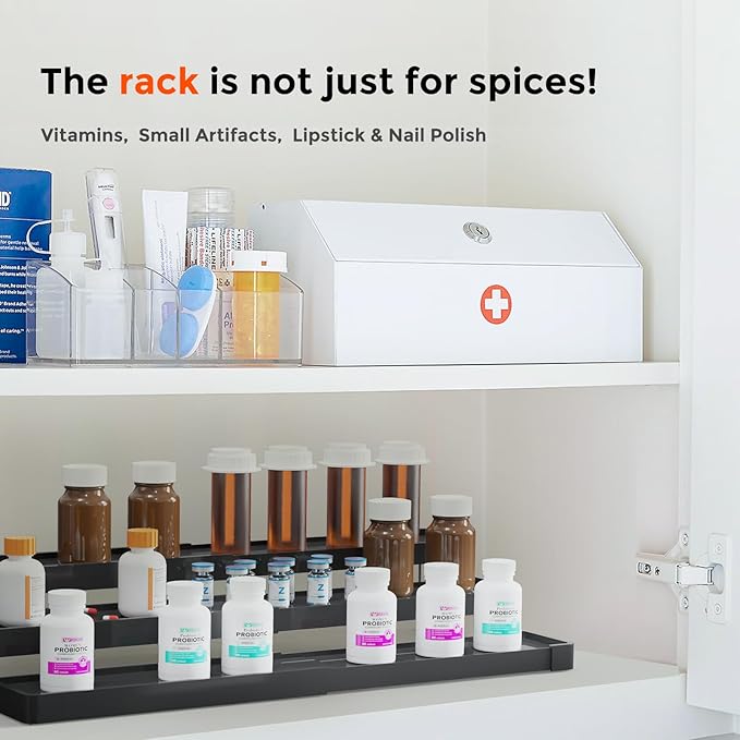 Expandable Spice Rack Organizer - Image 7