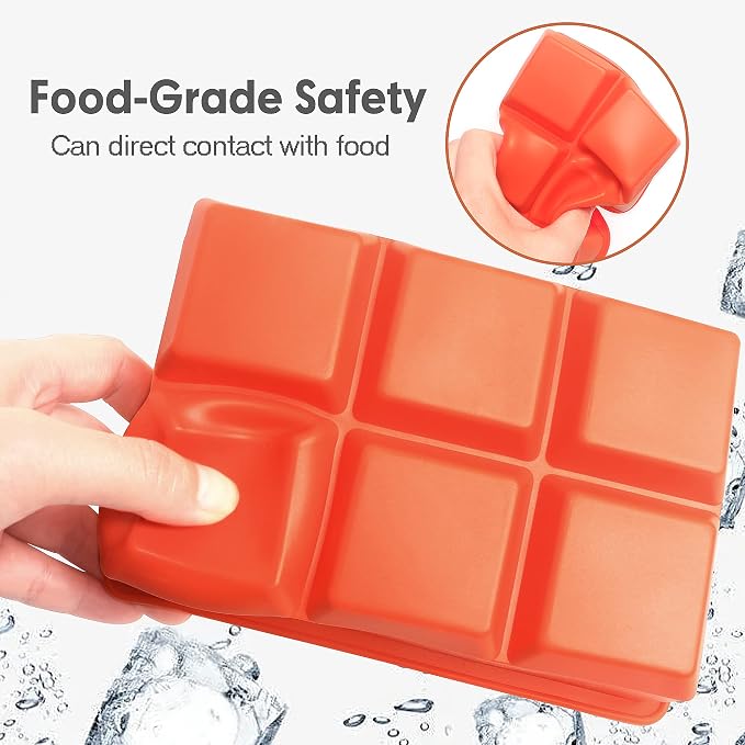 Excnorm Silicone Ice Cube Trays 3 Pack - Image 5