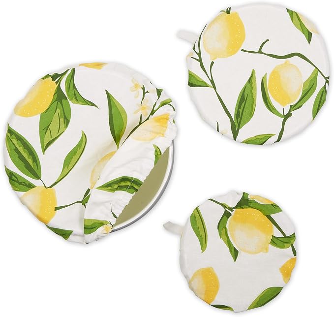 DII Reusable Cloth Bowl Cover Collection Machine Washable, Cotton - Image 2