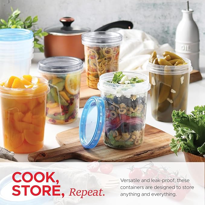 Tafura 10 Pack Leakproof Freezer Containers - Image 2