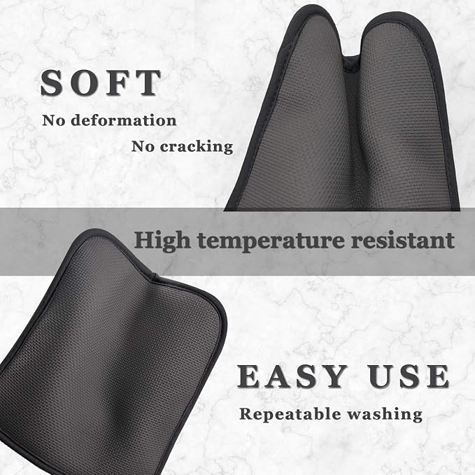 2Pcs Cotton and Neoprene Oven Pads Pot Holders - Image 5