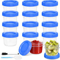 12 Pcs 2 oz Salad Dressing Container To Go Small Sauce Containers with