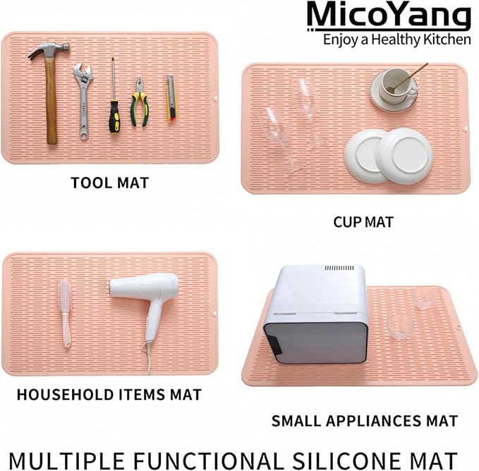 MicoYang Silicone Dish Drying Mat - Image 3