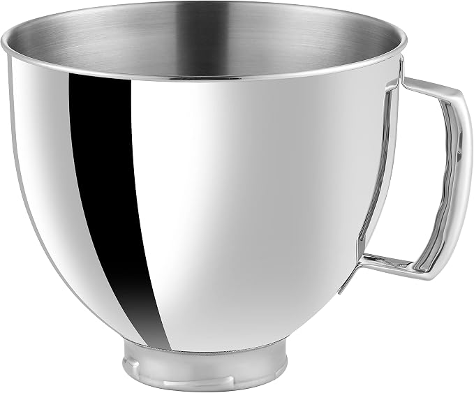 5 QT Stainless Steel Mixer Bowl Compatible by ULTICOR