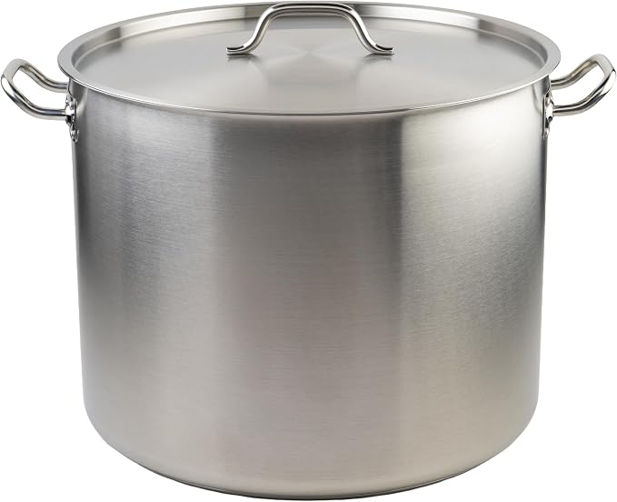 Winco Heavy-Duty Stainless Steel Stock Pot by Winco