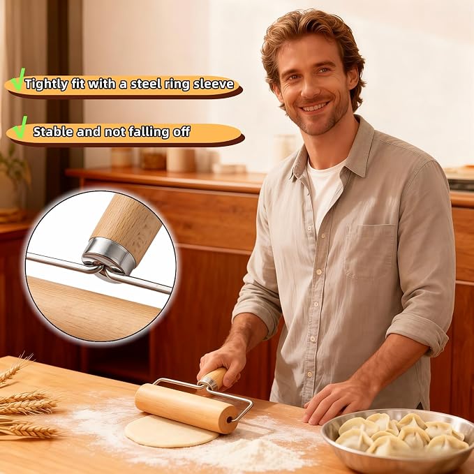 Wooden Rolling Pin Set - Image 8