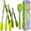 Kaluns Kitchen Tongs for Cooking Grilling Set of 4, BBQ Grill Tongs by Kaluns%C2%AE