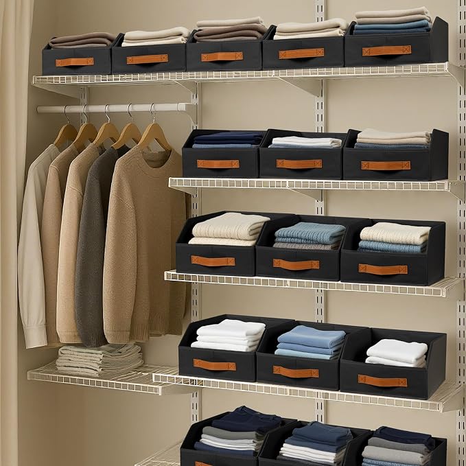Homsorout Fabric Storage Bins for Organizing - Image 6