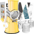 Cambom Rotary Cheese Grater Hand Crank Cheese Shredder by Cambom