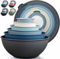 Zulay Kitchen 12 Piece Plastic Mixing Bowls by ZulayKitchen
