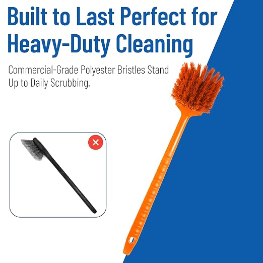 SPARTA 40501EC24 Plastic Large Scrub Brush, Kitchen Brush, Utility Brush - Image 6