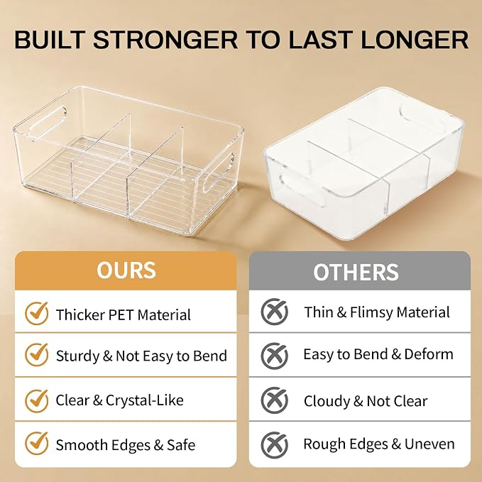 Mpotmiy Pantry Organizers and Storage, 8 Pack Snack Organizer - Image 9
