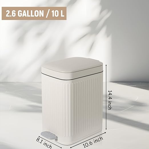 rejomiik Small Bathroom Trash Can - Image 7
