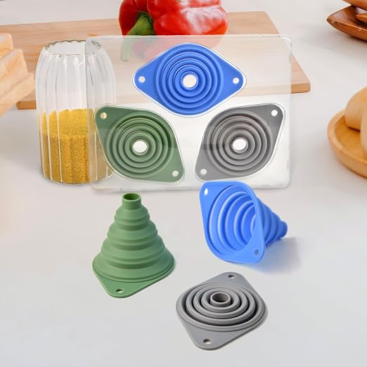 Kitchen Funnel Set 3 Pack, Funnels - Image 3