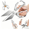Multifunctional Heavy-Duty Kitchen Shears, Ultra Sharp Stainless Steel Poultry by WCZYMX
