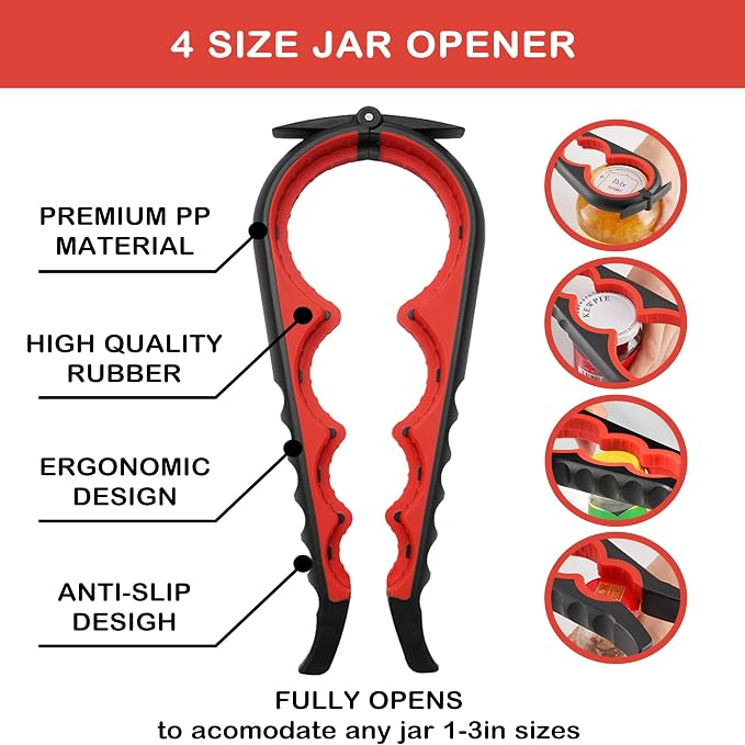 Jar Opener for Weak Hands, Seniors - Image 2