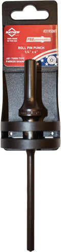 Mayhew Tools 31950HT Pneumatic Roll Pin Punch, 1/4" x 6" Hang Tag by Mayhew