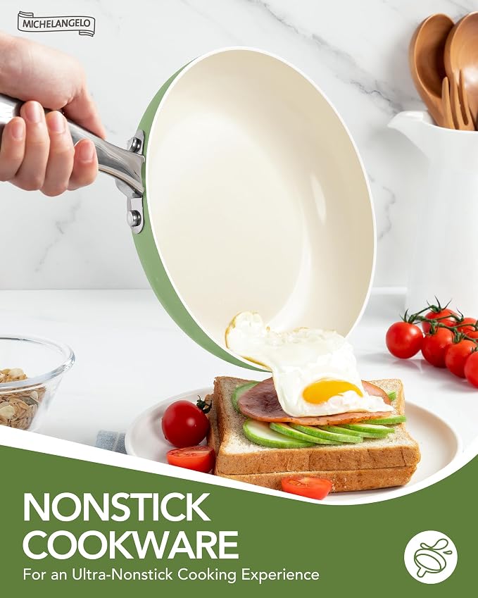 MICHELANGELO Pots and Pans Set Non Stick - Image 3