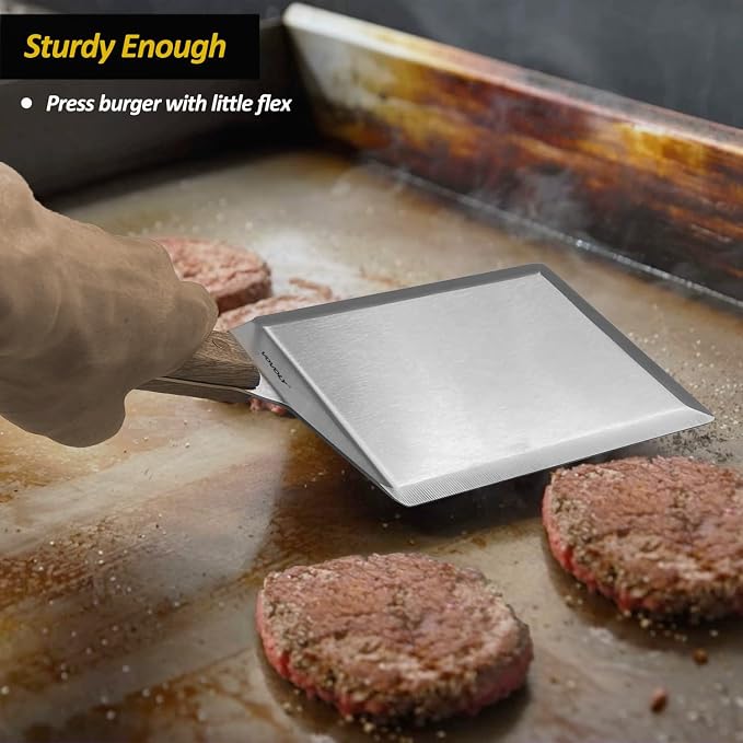 Extra Wide Spatula, Large Metal Spatula - Image 8