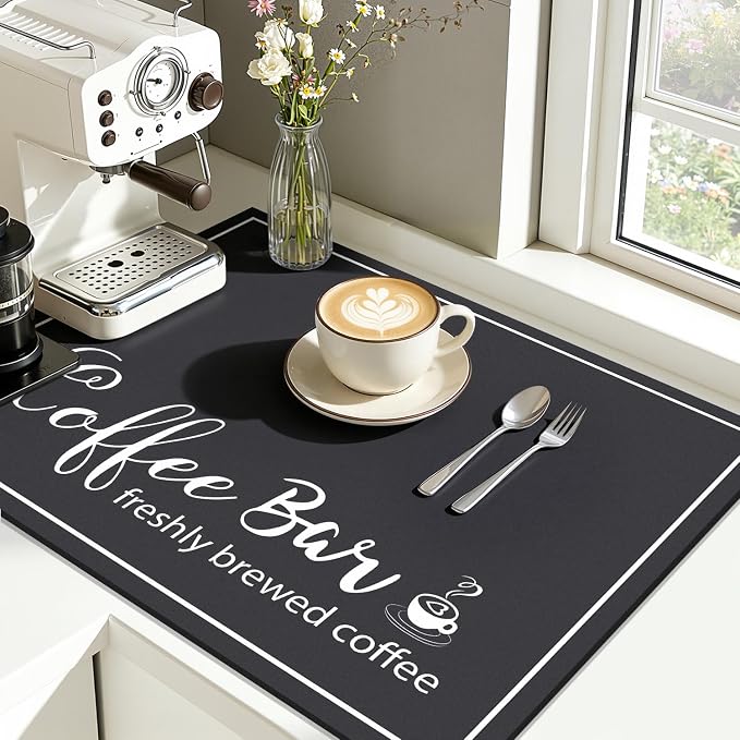 Findosom Dish Drying Mat, Cuttable Drying Mat - Image 4