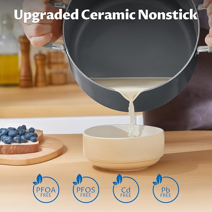 12 Quart Nonstick Stock Pot - Image 2