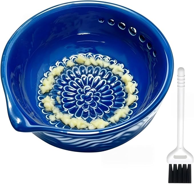 3-in-1 Ceramic Grater Bowl by Unknown