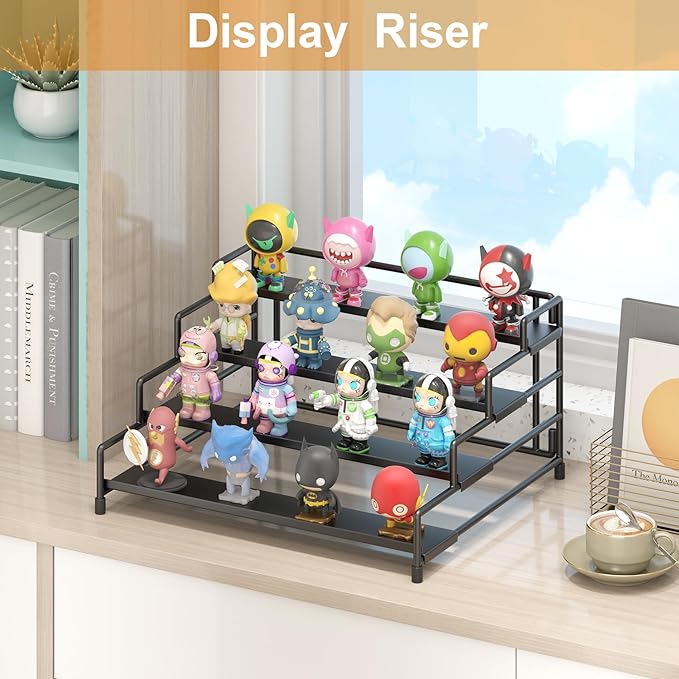 RUILALIFE 4-Tier-Spice-Rack-Organizer-for-Cabinet, Adjustable Depth Spice - Image 6