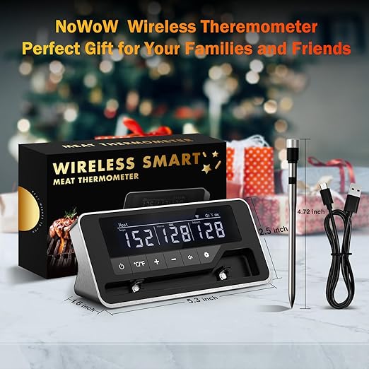 Meat Thermometer Wireless, 800FT Bluetooth Digital Thermometer - Image 6