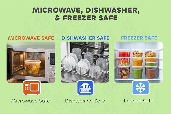 JoyServe 120 Sets Deli Containers - Image 7