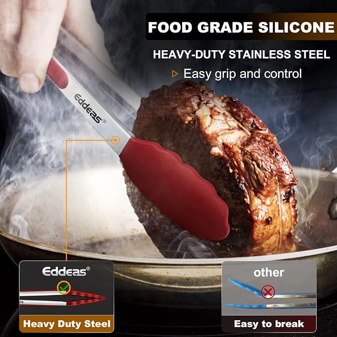 EDDEAS Tongs For Cooking - Image 2