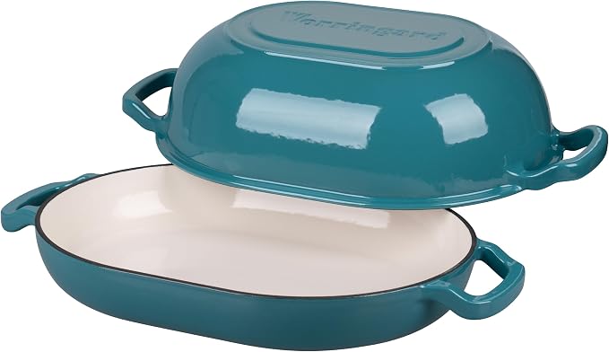 VORRINGARD Enameled Cast Iron Sourdough Bread Oven, Dutch Oven, Loaf Cast Iron - Image 5