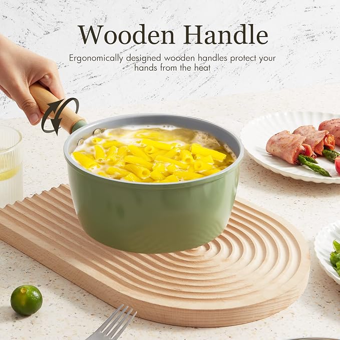 ROCKURWOK Ceramic Nonstick Sauce Pan - Image 4