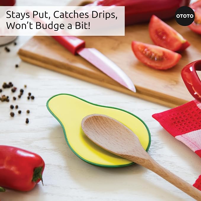 OTOTO Avocado Spoon Rest for Stove Top - Image 3