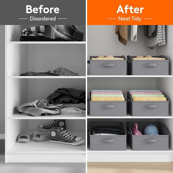 Lifewit Trapezoid Closet Storage Bins - Image 7
