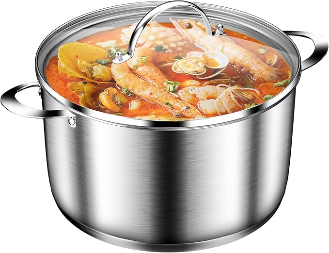 STOCKPOT Cooking Pot, Stainless Steel Stock Pot by STOCKPOT