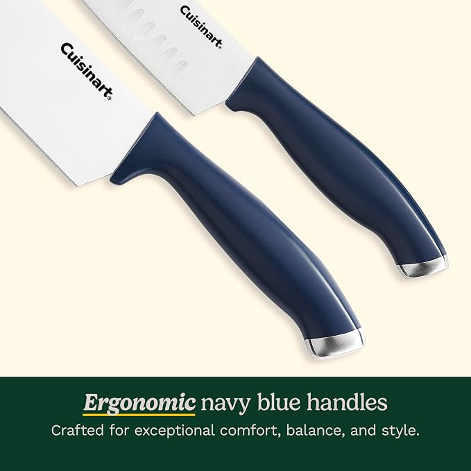 Cuisinart C77SSN-12P Color Pro Collection 12 Piece Knife Block Set - Image 3