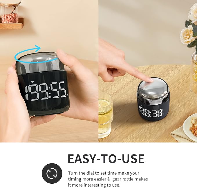 Digital Kitchen Timer, Countdown Countup Timer - Image 2