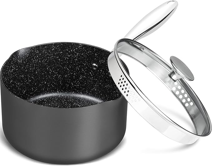 MICHELANGELO 3 Quart Saucepan by Michelangelo