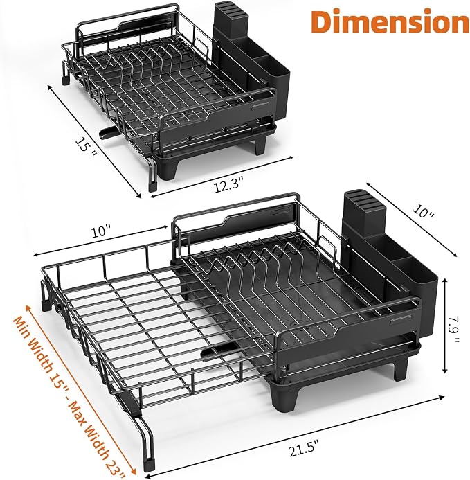 Urackify Dish Drying Rack - Image 8