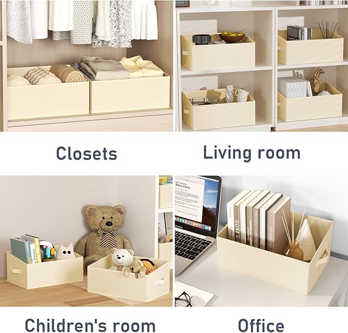 DIMJ Large Closet Storage Bins 8 Pack - Image 7