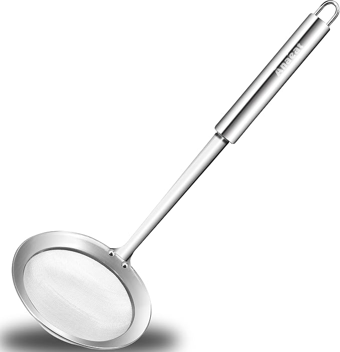 Anaeat 4.7" Stainless Steel Fat Skimmer Spoon by Anaeat