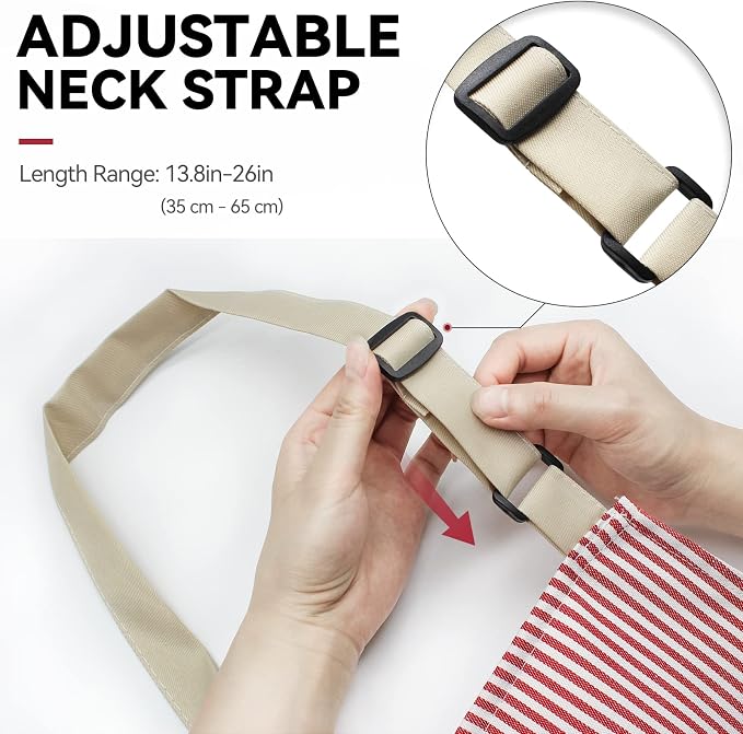NLUS 2 Pack Cooking Aprons for Women - Image 4